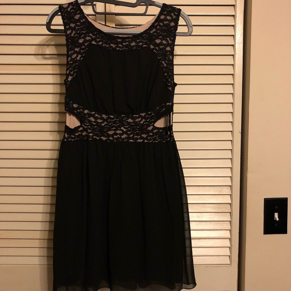Formal Black Lace Dress